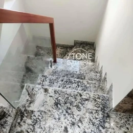 Alaska White Granite Stairs