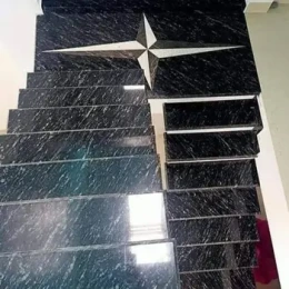 Markino Black Granite Stairs