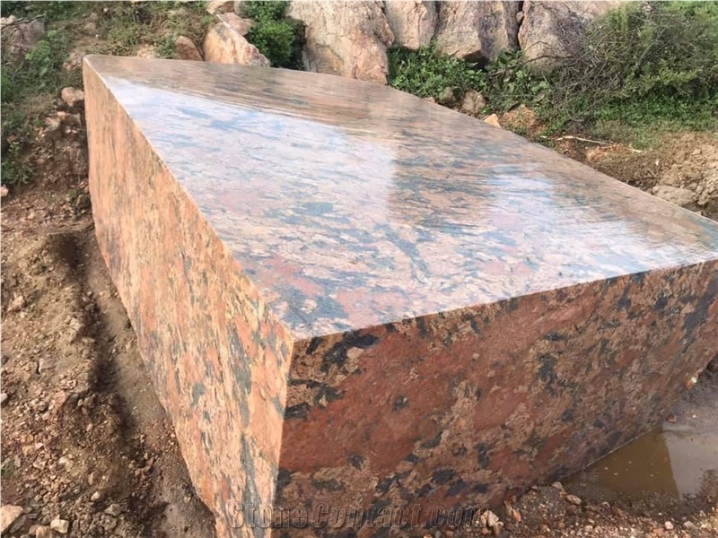 alaska red granite blocks p884654 1b