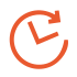Fast Turnaround - Clock Icon
