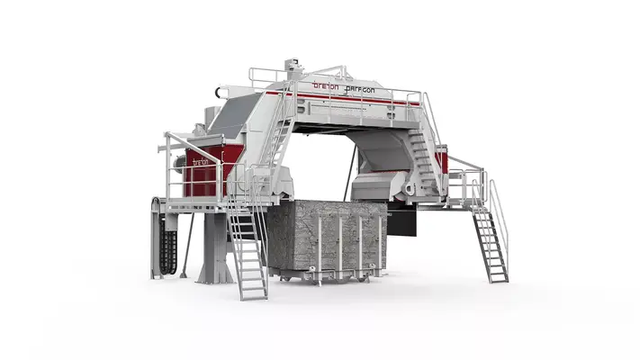 Multi wire granite cutting machine